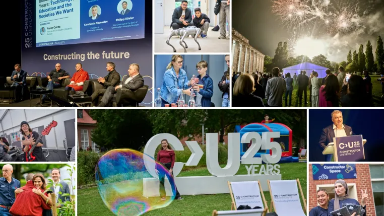 Alles Gute zum 25.! Open Campus Day feiert 25 Jahre Constructor University mit kühnem Blick in die Zukunft Bild: Alles Gute zum 25.! Open Campus Day feiert 25 Jahre Constructor University mit kühnem Blick in die Zukunft