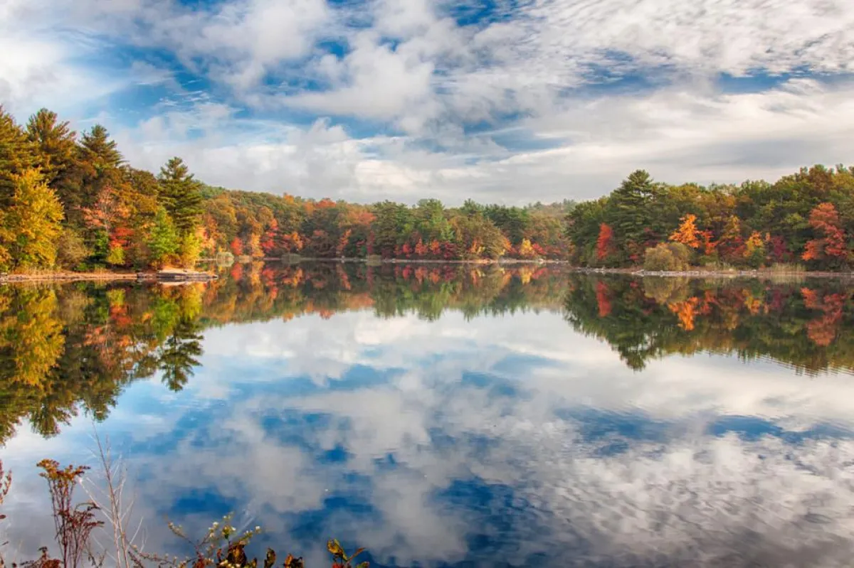 Herbst am Birch Pond (c) Jeff Folger