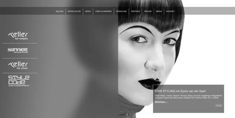 Neues Gesicht für Keller company – Relaunch der Internetseite Bild: Neues Gesicht für Keller company – Relaunch der Internetseite