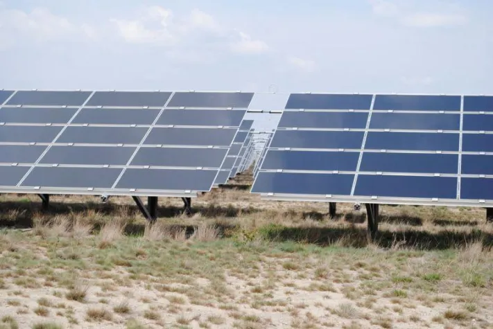 Bild: Tag des offenen Unternehmens im Solarpark Lieberose
