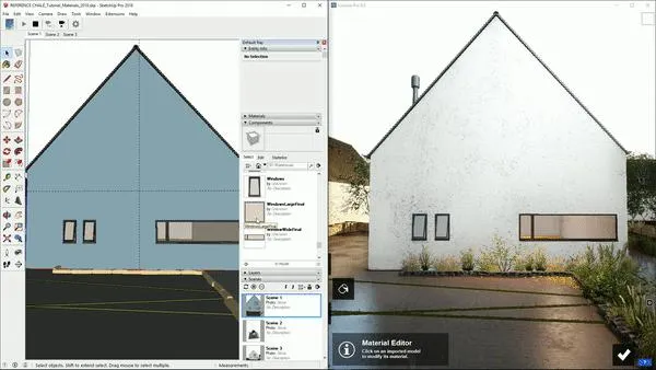 Modellieren in Echtzeitumgebung mit Live-Synchronisation Bild: Modellieren in Echtzeitumgebung mit Live-Synchronisation