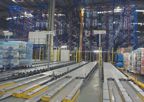 Bild: Dematic automatisiert Lager von spanischer Supermarktkette Ahorramas