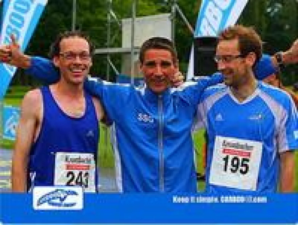 Frank Apfelbaum (mitte), Rolf Hollein (re.) und Max Ehlers (li.).