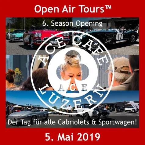 6. Open Air Tours™ Season Opening (swisscabrioday™) Bild: 6. Open Air Tours™ Season Opening (swisscabrioday™)