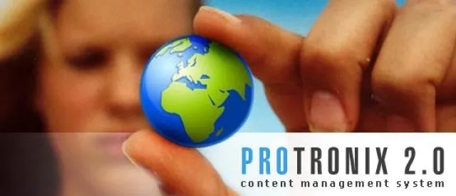 Bild: Protronix 2.0 – Content Management System (CMS)