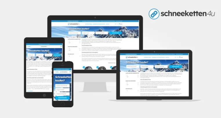 Schneeketten-Revolution: Schneeketten4u triumphiert als neuer Webshop in Deutschland und Österreich. Bild: Schneeketten-Revolution: Schneeketten4u triumphiert als neuer Webshop in Deutschland und Österreich.
