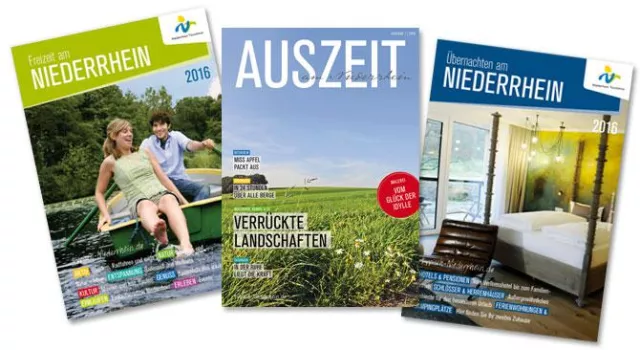 Bild: Niederrhein Tourismus mit neuen Katalogen und Magazin: Über den sieben Gipfeln des Niederrheins