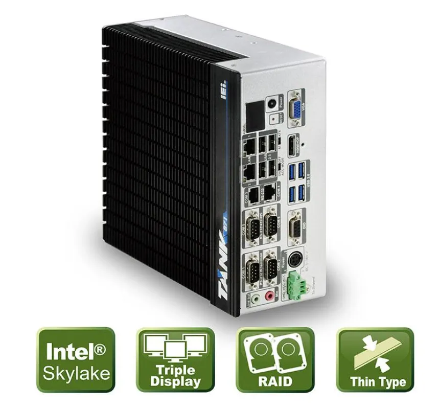 TANK-871 – Performanter Embedded PC im schlanken Design