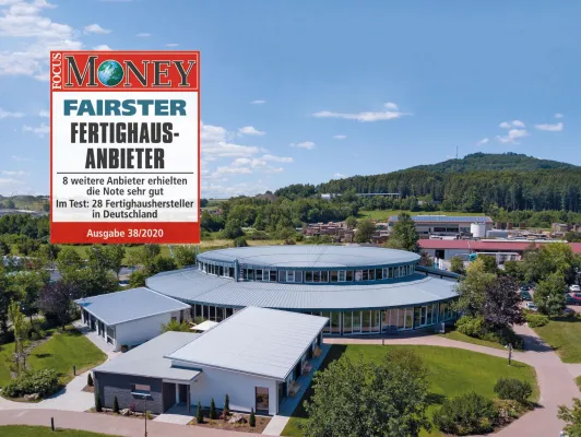 Bild: Hanse Haus von FOCUS-MONEY als „fairster Fertighausanbieter 2020“ ausgezeichnet