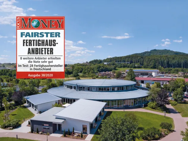 Bild: Hanse Haus von FOCUS-MONEY als „fairster Fertighausanbieter 2020“ ausgezeichnet