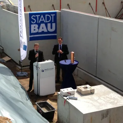 Bild: Potsdam: Kommunaler Wohnungsbau mit Pellets-Energie