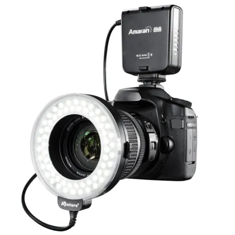 Bild: Foto Walser bietet LED Ringlicht und -blitz von Aputure