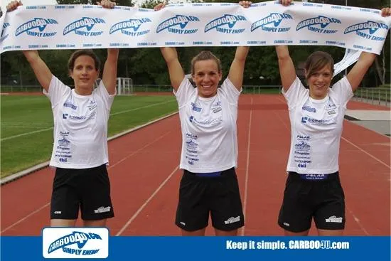 Carboo4U beim Sparkassen Triathlon in Witten. Bild: Carboo4U beim Sparkassen Triathlon in Witten.