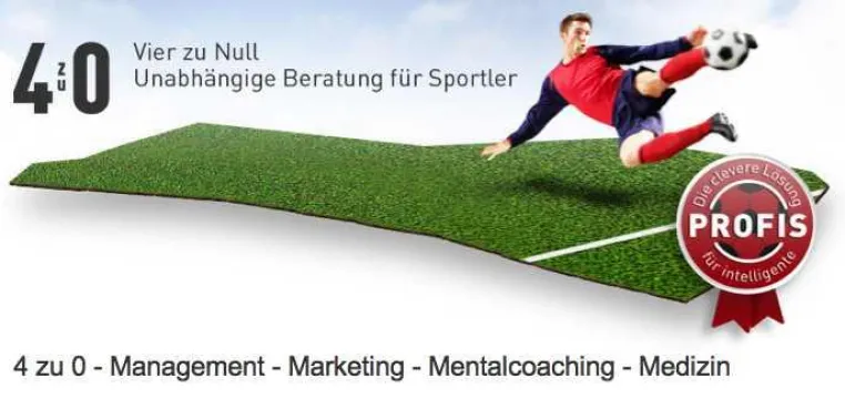 Bild: Sportlerberatung 4zu0 bietet Profi-Spielern erstklassigen Full Service