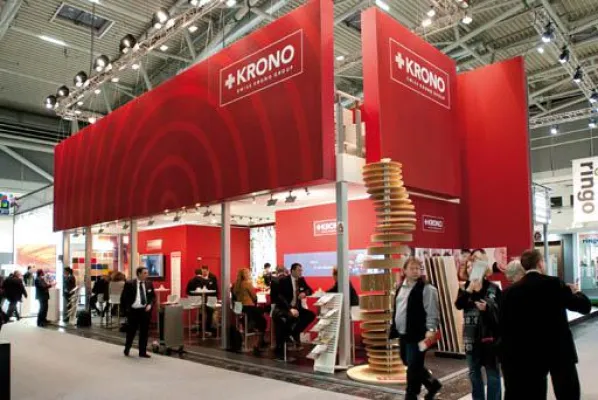 Bild: KRONO auf der Weltleitmesse BAU 2013