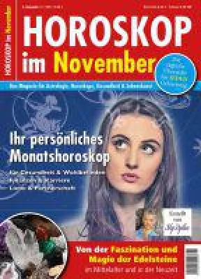 Bild: Horoskop im Monat: Novembermagazin jetzt erhältlich Astrologe Sky Dylan zeigt dem Leser Wege und Ziele