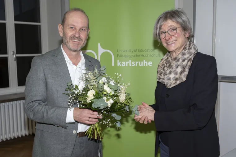 Bild: Pädagogische Hochschule Karlsruhe: Götz Schwab zu neuem Rektor gewählt