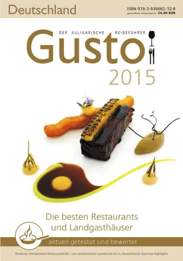 Restaurantführer Gusto Deutschland 2015: Berlin bleibt Gourmet-Hauptstadt Bild: Restaurantführer Gusto Deutschland 2015: Berlin bleibt Gourmet-Hauptstadt