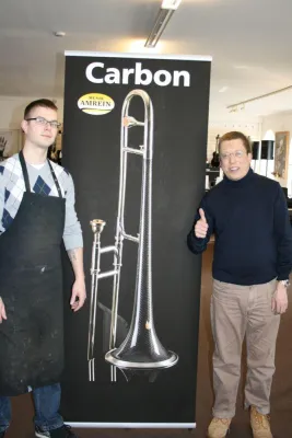 Bild: Weltneuheit – Der erste Carbon Posaunenschall