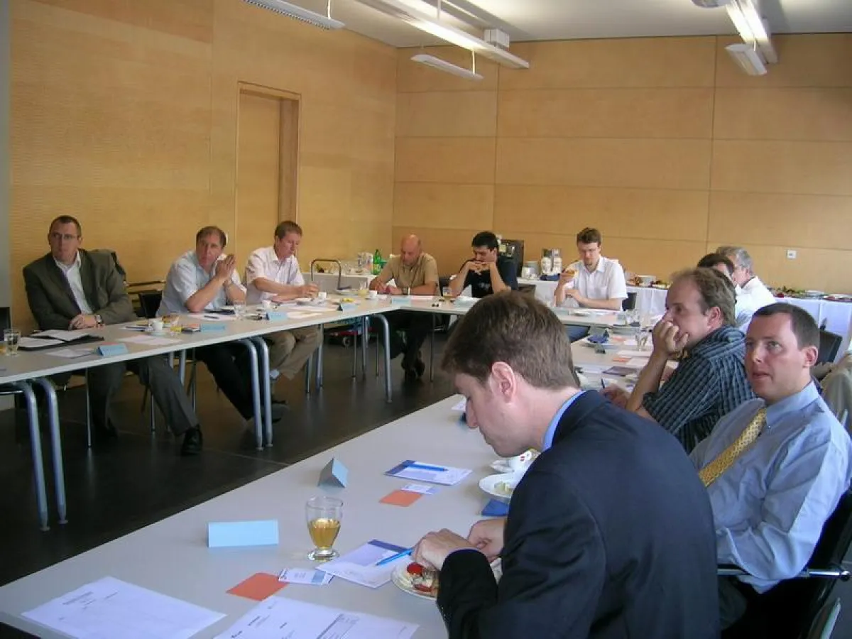 Erstes Business-Frühstück in Graz im Juni 2006