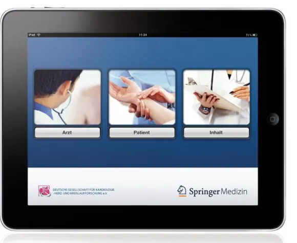 Bild: pfeiffer design group bringt Springer Medizin auf Apple‘s iPad