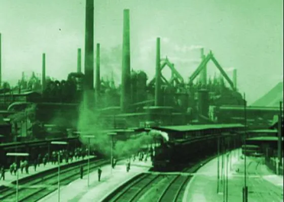 Bild: Mit der Dampflok nach Deutschland