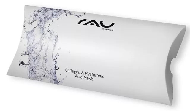 Bild: RAU Collagen & Hyaluronic Acid Vliesmaske - jetzt 10 Stück in einer eleganter Box verpackt