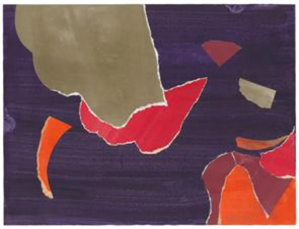 Monika Meiser, Nocturne, 2013, 20,8 x 27,9 cm, Collage auf Papier