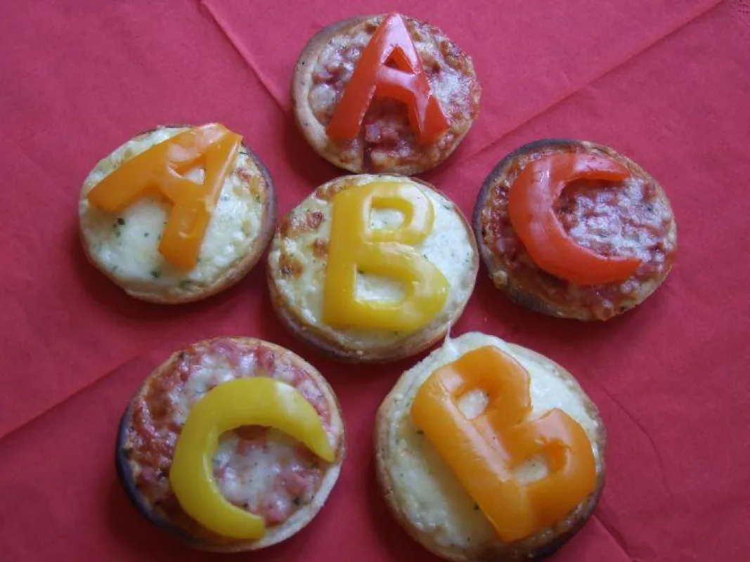 ABC-Pizza zum Schulbeginn