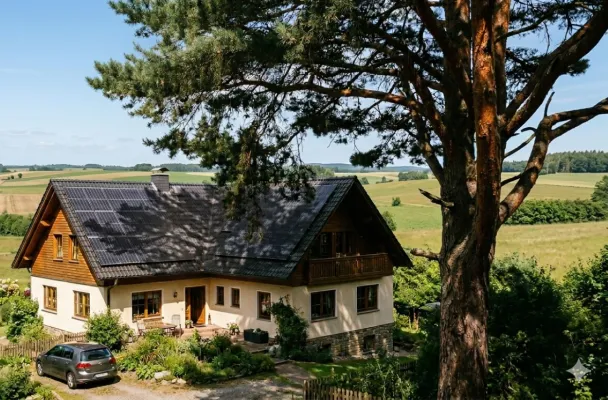 Bild: Immer wieder: Verschattung von PV-Anlagen durch geschützte Bäume - Der Berliner Waldkiefer-Fall