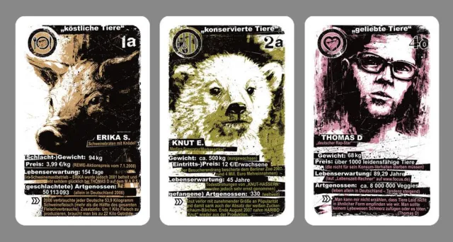 Bild: Stuttgart: vegane Kunstausstellung des Tierrechtskünstlers Roland Straller