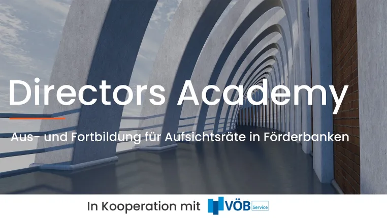 Bild: Neue Online-Qualifizierung für Aufsichtsräte in Förderbanken 