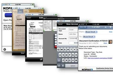 Kofax Mobile Capture – die mobile Lösung zur Informationserfassung mit Tablet oder Smartphone Bild: Kofax Mobile Capture – die mobile Lösung zur Informationserfassung mit Tablet oder Smartphone