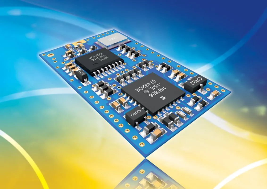 HY-LINE Communication Products - TR52x 868 / 916 MHz FSK Funk-Modul-Familie von IQRF
