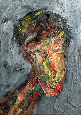 Peter Schlangenbader: Der erste Punkmaler Deutschlands, der an die Öffentlichkeit tritt Bild: Peter Schlangenbader: Der erste Punkmaler Deutschlands, der an die Öffentlichkeit tritt