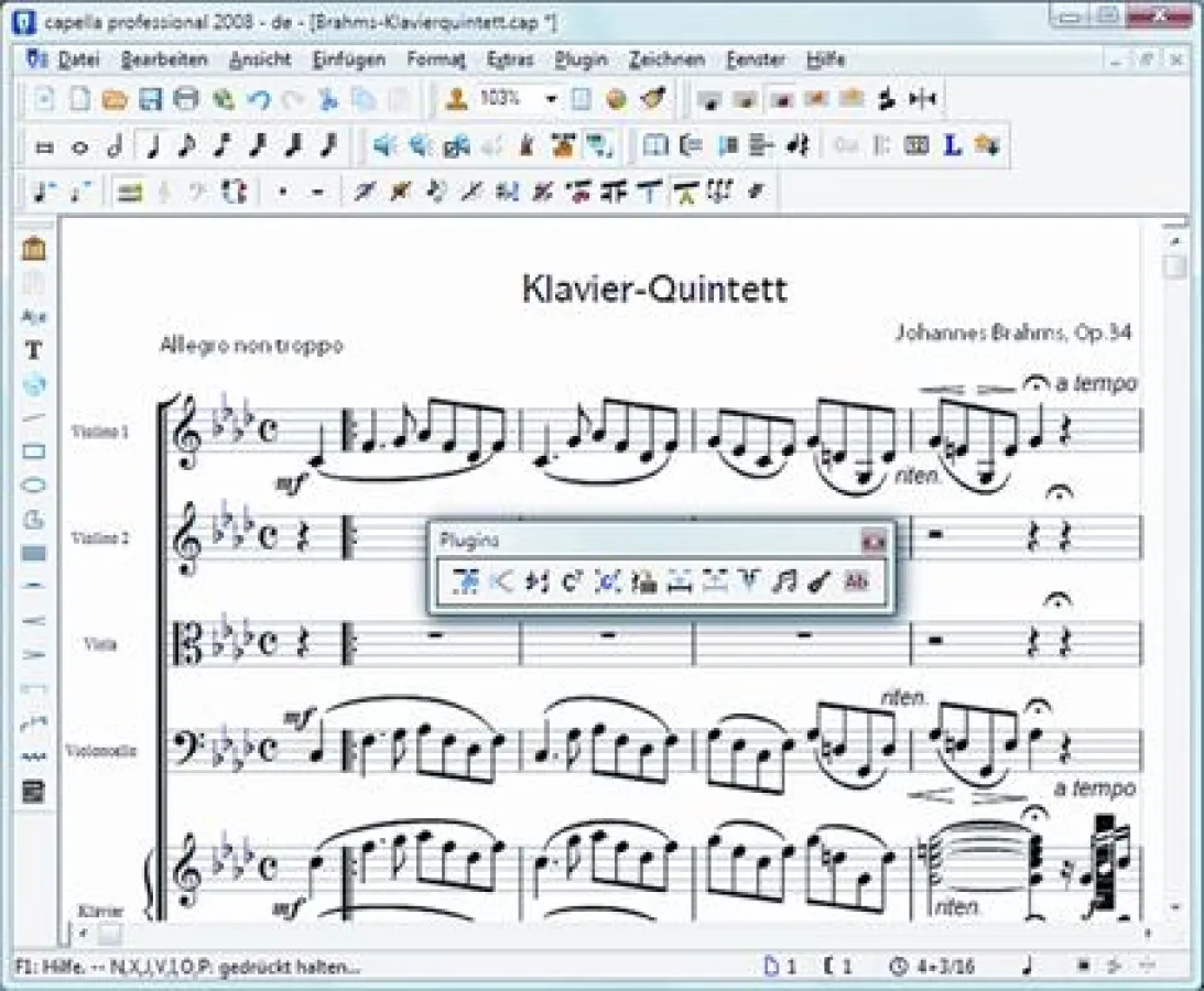 capella professionell 2008: Jetzt mit neuem Partiturassistenten und freier Tempowahl