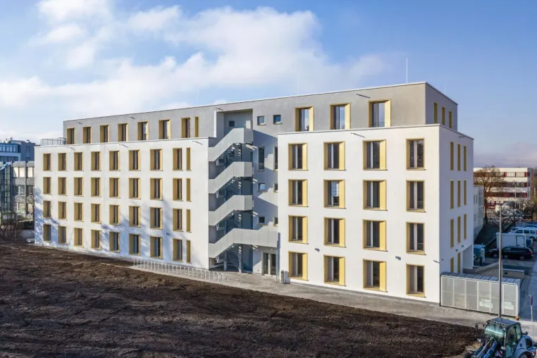 Bild: Innovatives Bürogebäude ohne Heizung und Klimaanlage