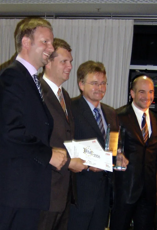 Sven Wingerter, Bernd Schultze, Gerd Höber und Wolfgang Inderwies (v.l.n.r.)