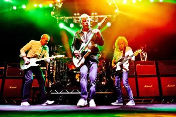 Bild: Status Quo zum ersten und letzten Mal seit der Reunion in Frantic-Four-Besetzung live in Deutschland