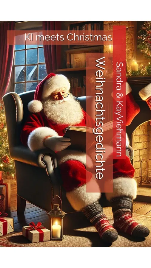 Buchcover KI meets Christmas (© Kay Viehmann)