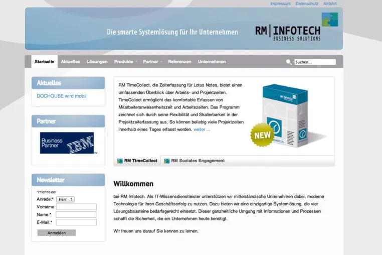 Bild: Projekt Design erarbeitet Kommunikationskonzept für RM Infotech