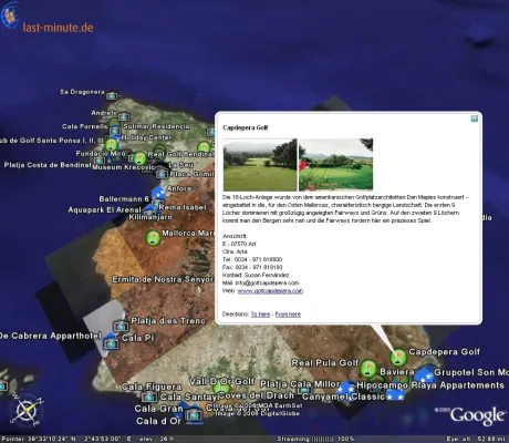 Bild: Pünktlich zur ITB – Urlaubsplanung mit Google Earth auf last-minute.de realisiert