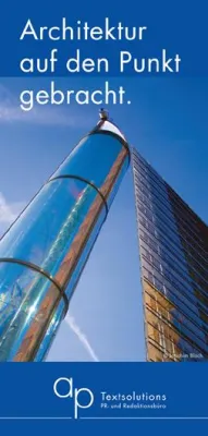 Bild: Architektur auf den Punkt gebracht. Neues PR- und Redaktionsbüro für Architekten und Hochbauplaner.