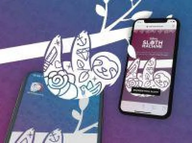 Bild: Sloth Machine App - die etwas andere Tattooinspiration.