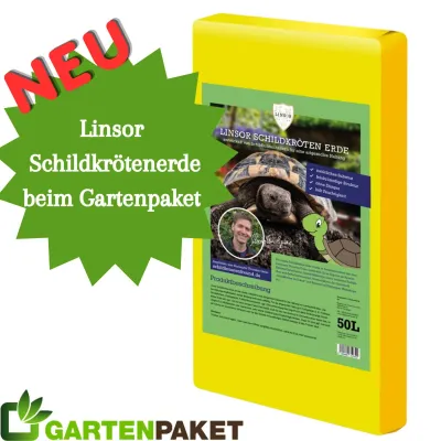 Bild: Linsor revolutioniert die Schildkrötenhaltung mit "Linsor Schildkrötenerde"