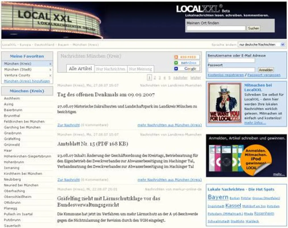 über 9000 RSS-Feeds