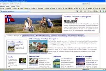 Bild: Relaunch - Ferienhaus-Norwegen.de