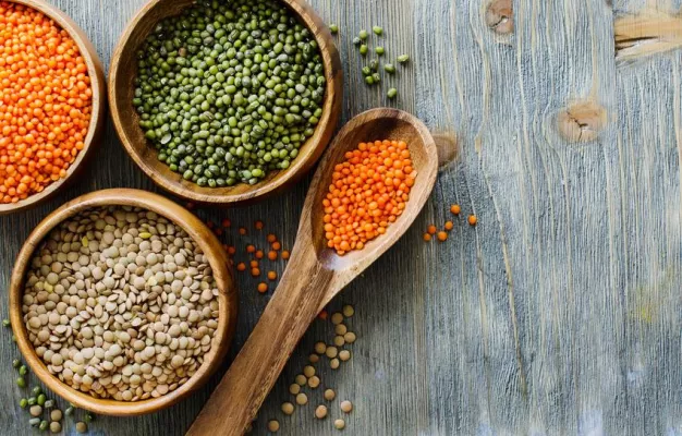 Bild: Eiweißhaltige Lebensmittel: Eiweiß und Aminosäuren für den Körper