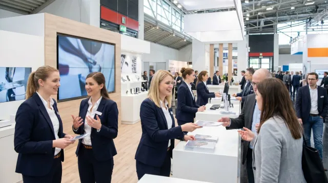 Bild: Messehostessen aus Berlin werden durch spezialisierte Hostess Agentur Services immer begehrter