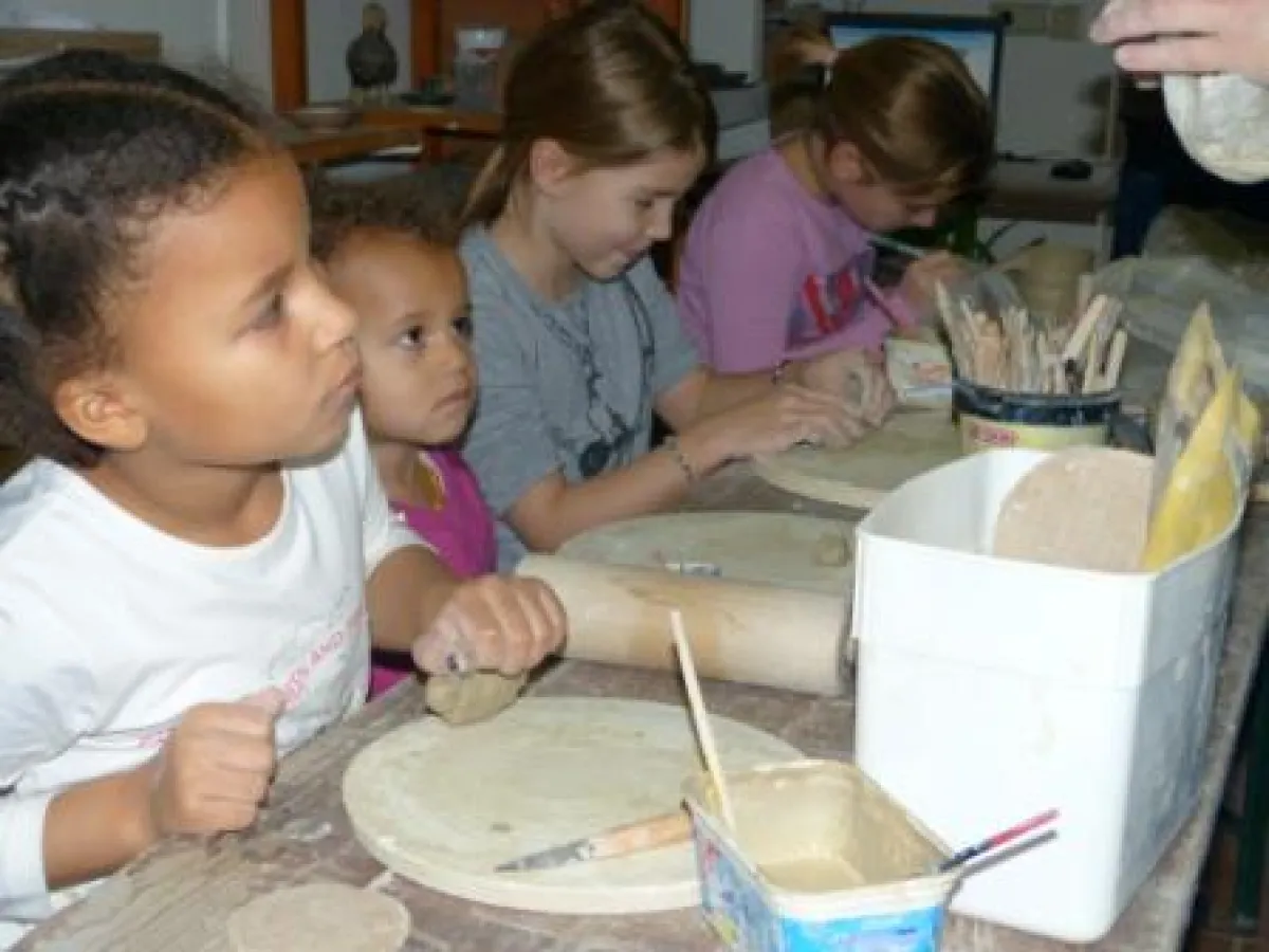 töpfern mit Kindern